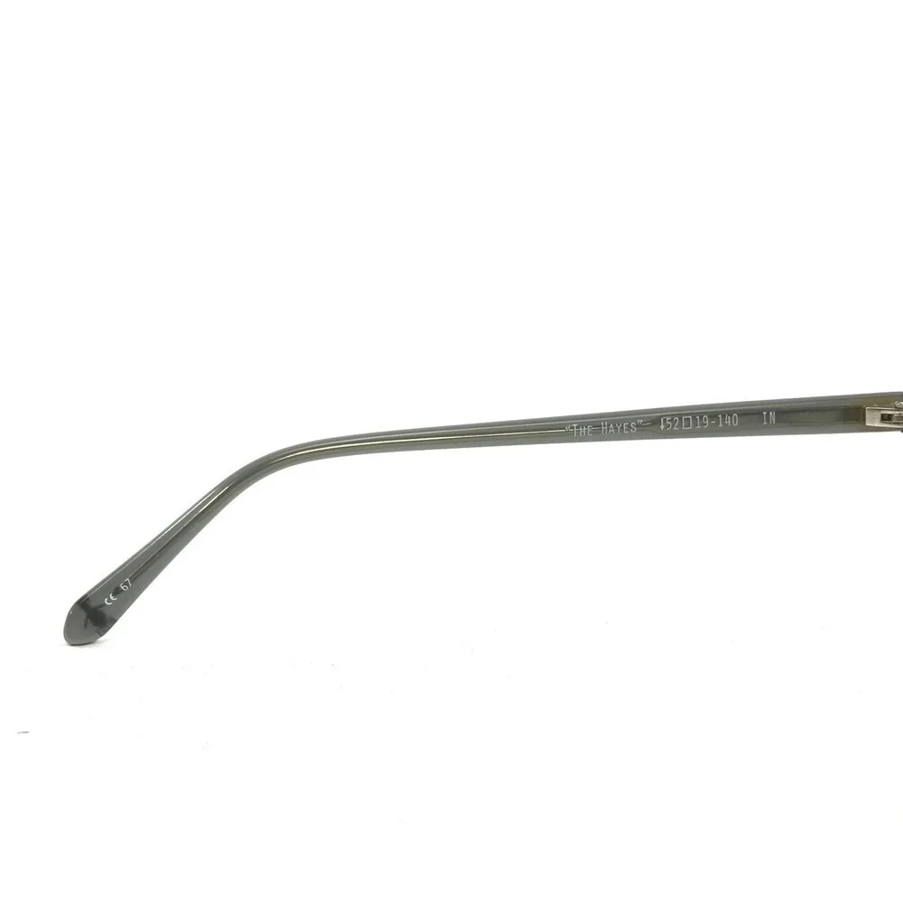Penguin Eyeglasses Frames THE HAYES IN Clear Blue Gray Square Full Rim 52-19-140
